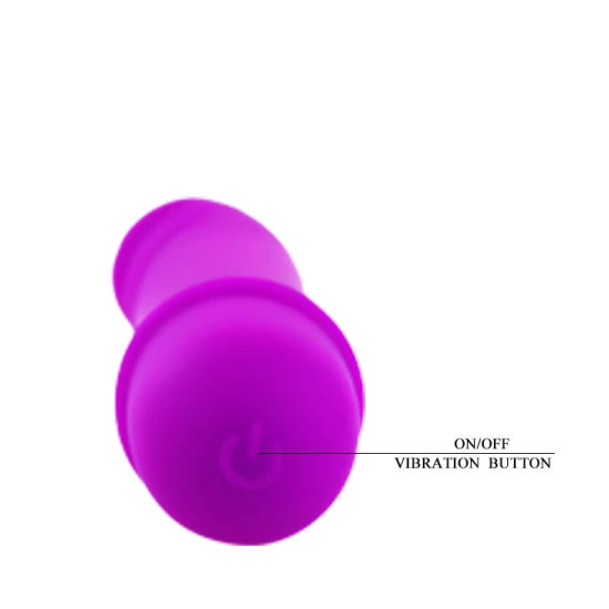 Vibrator Beck - 10 Impulsuri de Vibrație, Violet, Mărime Mini.