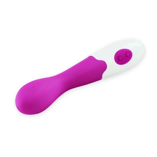 Vibrator Bishop - 30 Impulsuri de Vibrație, Violet, Mărime Medie.