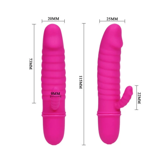 Vibrator Arnd - 10 viteze, Violet, Mărime mini.