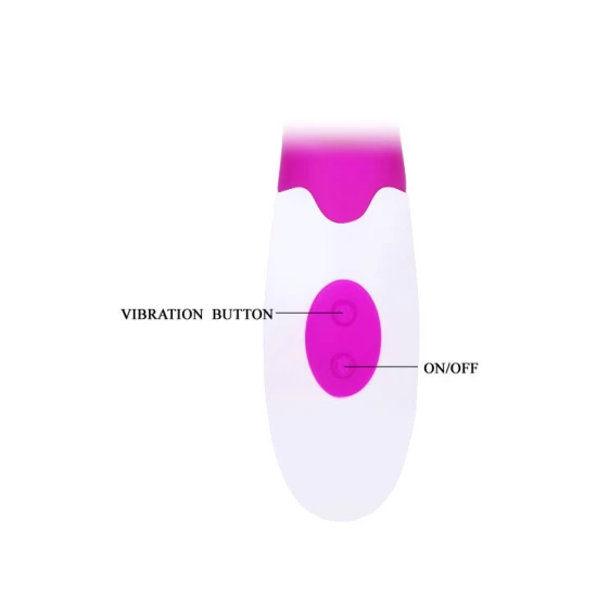 Vibrator stimulator tip andrè, Mov și Alb