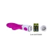 Vibrator elegant din ABS/TPR silicon, liliac și alb