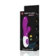 Vibrator elegant din ABS/TPR silicon, liliac și alb