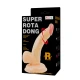 Dildo Realist Super Rota Dong Penis Rotator