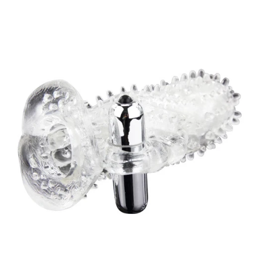 Extensie vibrator penis, Rabbit, Negru