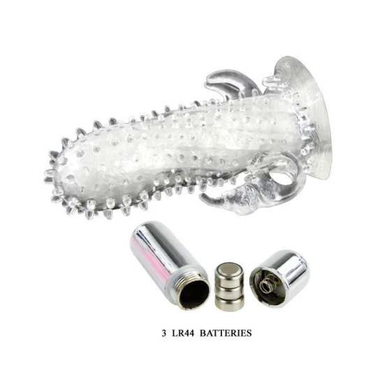 Extensie vibrator penis, Rabbit, Negru