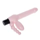 Ham fără curele cu vibrație și stimulare anală - 25.4 cm