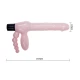 Ham fără curele cu vibrație și stimulare anală - 25.4 cm