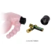 Ham fără curele cu vibrație și stimulare anală - 25.4 cm