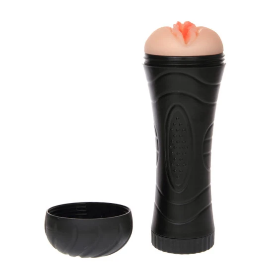 Vibrator Pussy Vagina - 7 Ritmuri de Vibrație, Maro, Mărime Perfectă.