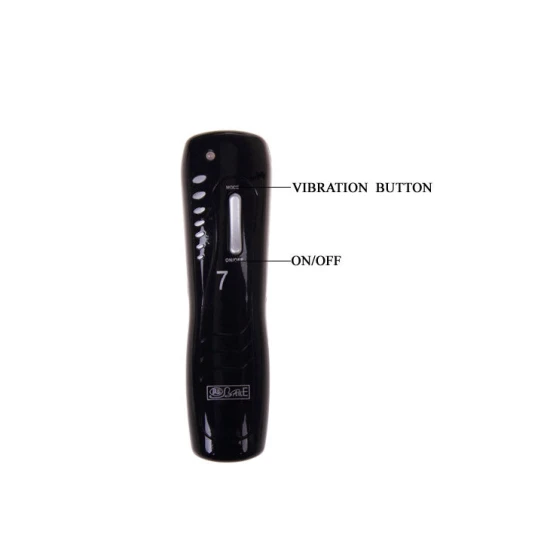 Vibrator Pussy Vagina - 7 Ritmuri de Vibrație, Maro, Mărime Perfectă.
