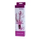 Vibrator flexibil din gelatină, cu stimulator anal