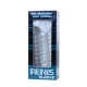 Teacă pentru penis din silicon, mov, 14 cm