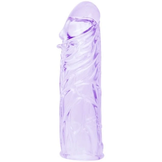 Manșon Penis Baile, silicon adaptabil, 13 cm, lila
