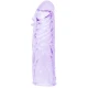 Manșon Penis Baile, silicon adaptabil, 13 cm, lila
