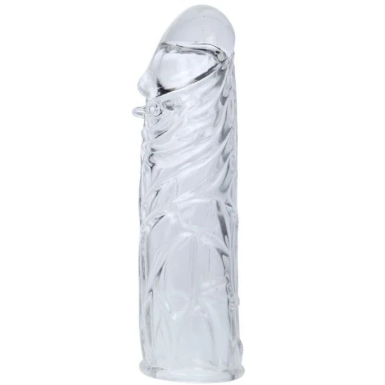 Capac penis din silicon stimulativ, Roz, 13 cm