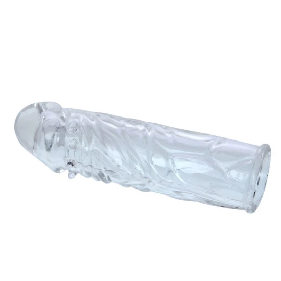 Capac penis din silicon stimulativ, Roz, 13 cm