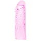 Capac penis din silicon stimulativ, Roz, 13 cm
