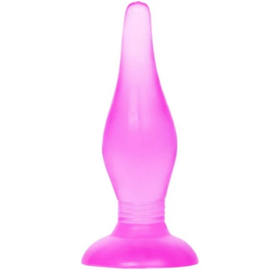 Dop anal Tip Produs Model, Roz liliachiu soft touch, 14.2 cm