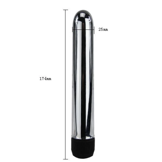 VIBRATOR - Model metal, Negru