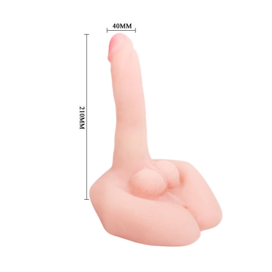 Masturbator realist penis și anus din material moale