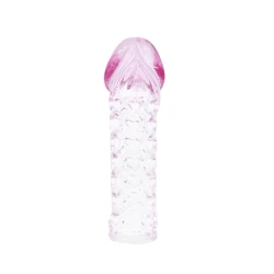 Sleevă extensie penis - 2.5 cm lungime, transparent, universal