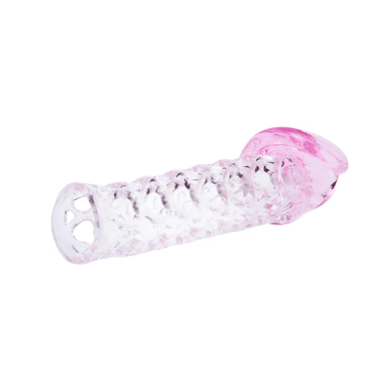Sleevă extensie penis - 2.5 cm lungime, transparent, universal