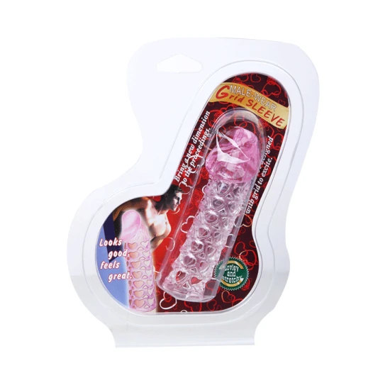 Sleevă extensie penis - 2.5 cm lungime, transparent, universal