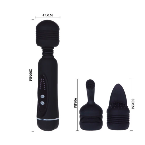 Stimulator Magic Premium din Silicon Negru