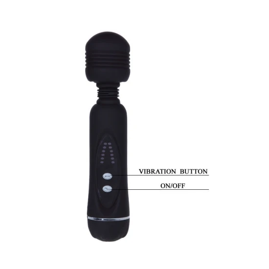 Stimulator Magic Premium din Silicon Negru