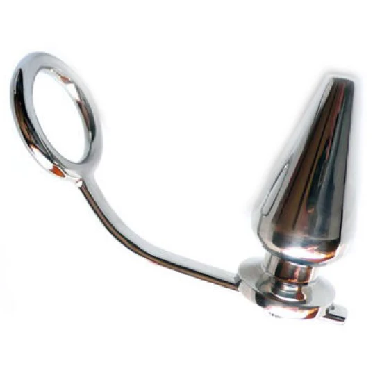 Inel Metalic - Plug Anal, Oțel, 45 x 50mm