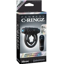 FANTASY - Inel de performanță cu telecomandă, Negru