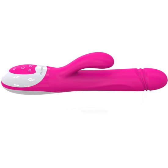Stimulator vibrator cu unde Wave Dual, Roz