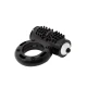 Inel Vibrator POWER RING - 10 Funcții de Vibrație, Flexibil, Maro.
