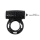 Inel Vibrator POWER RING - 10 Funcții de Vibrație, Flexibil, Maro.