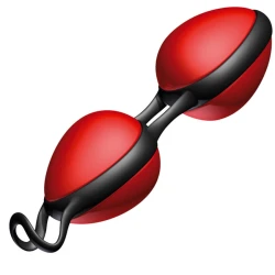 Bile vaginale JOYDIVION JOYBALLS - Secret, Roșu și Negru