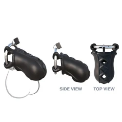Inel C-Ringz din silicon, Touch Love, Roz