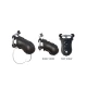 Inel C-Ringz din silicon, Touch Love, Roz