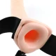 Strap-On, cu cavitate, maro