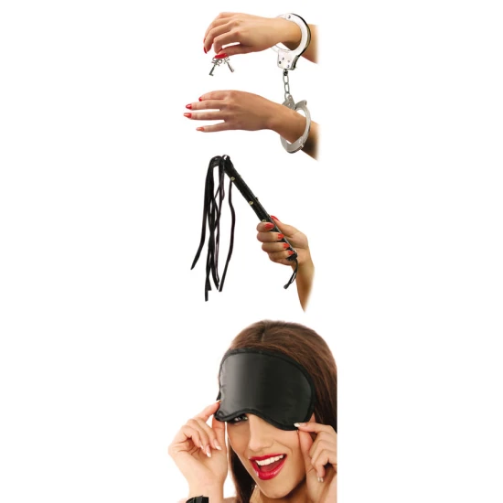 FANTASY KIT - Set pentru Cupluri, Negru/Roz
