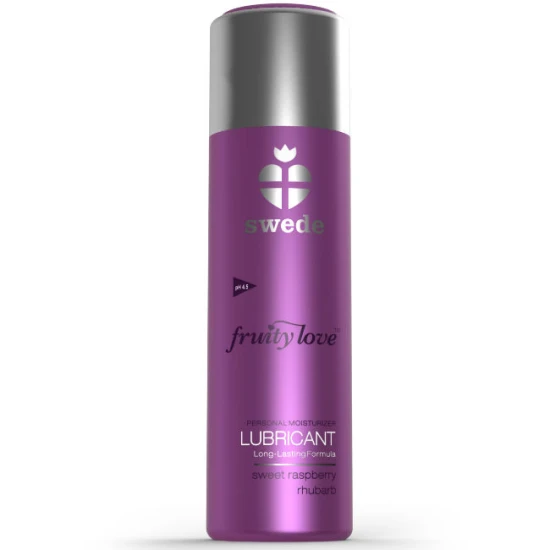 Lubrifiant Fruity Love, Zmeură & Rubarbă, 50 ml