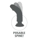 Jucărie sexuală tip vibrator, Flesh, 20,32 cm