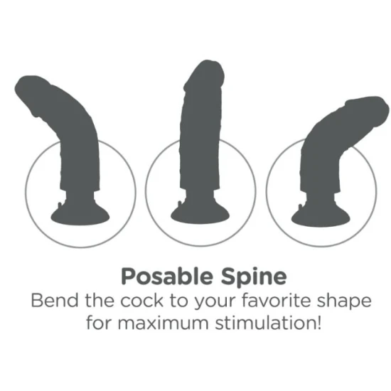 COCK VIBRATOR - 23 CM - Flesh