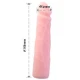 Dildo Realistic - Silicon, 23cm, Alb