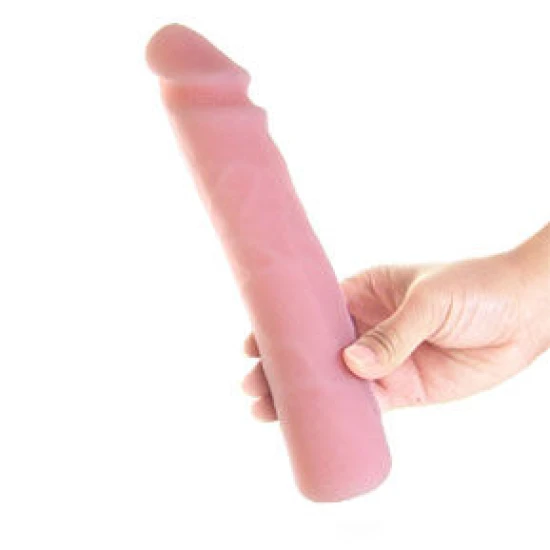 Dildo Realistic - Silicon, 23cm, Alb
