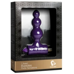 Stimulator anal Petite Bubbles, Lavandă
