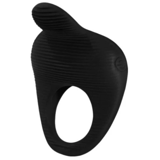Inel vibrator tip degetar, Negru