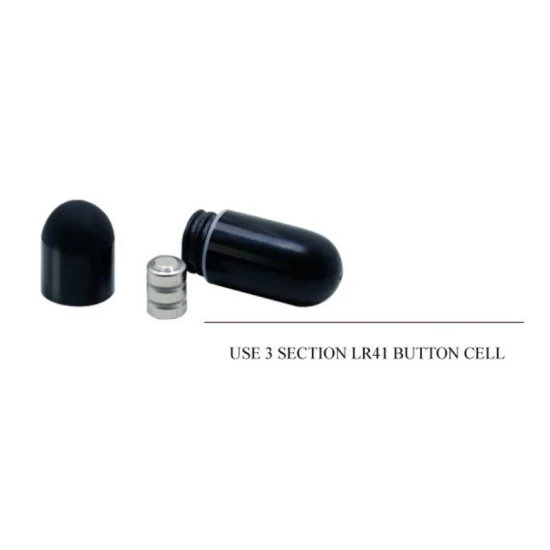 Inel vibrator tip degetar, Negru