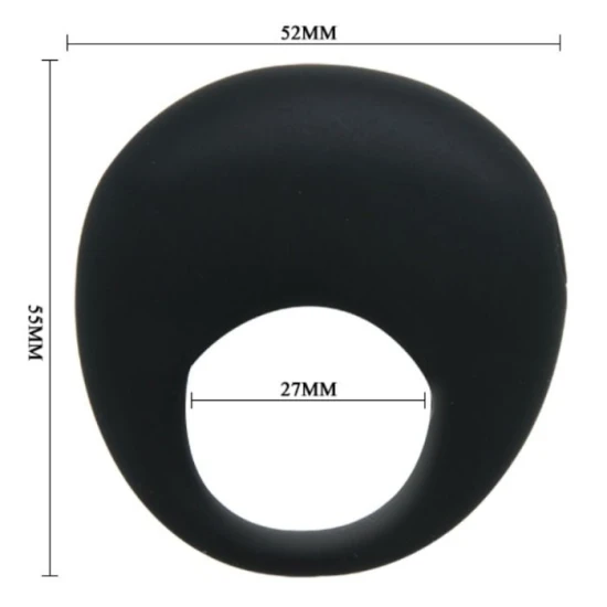 Inel vibrator Trap, Negru