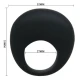Inel vibrator Trap, Negru