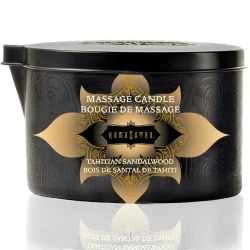 Lumânare de masaj cu vanilie și lemn de santal, 170 g